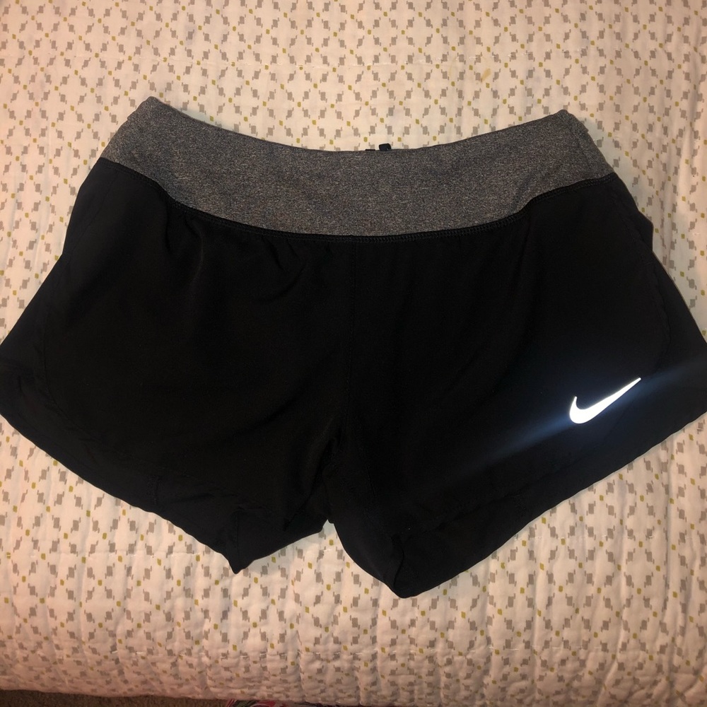 Nike black running shorts size small